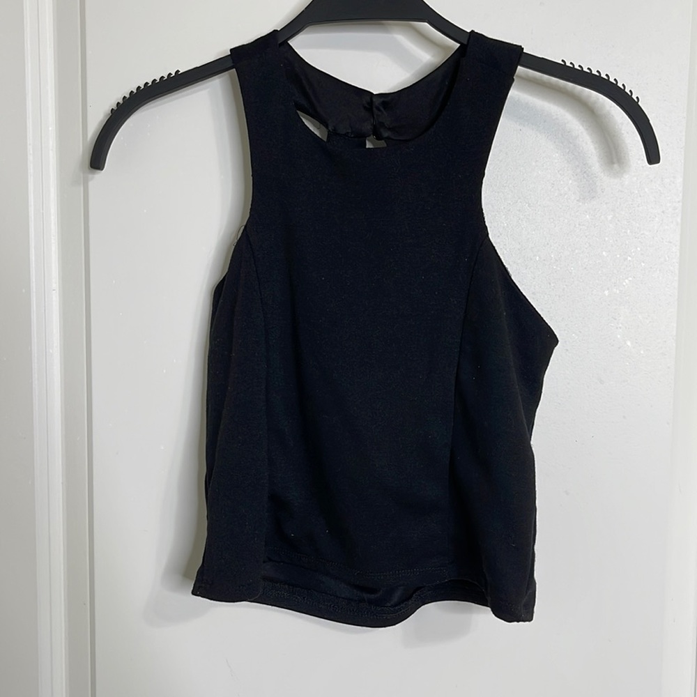 Black Crop Top